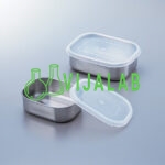 Hộp inox Shallow Type Square Freezing Sealing Container Type (180 x 137 x 56mm)　18