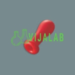 Bóp cao su Dropper (Latex, Red) For　2mL