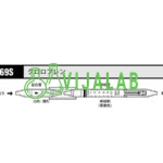 Ống thử khí Gas Detector Tube Chloroprene　169S