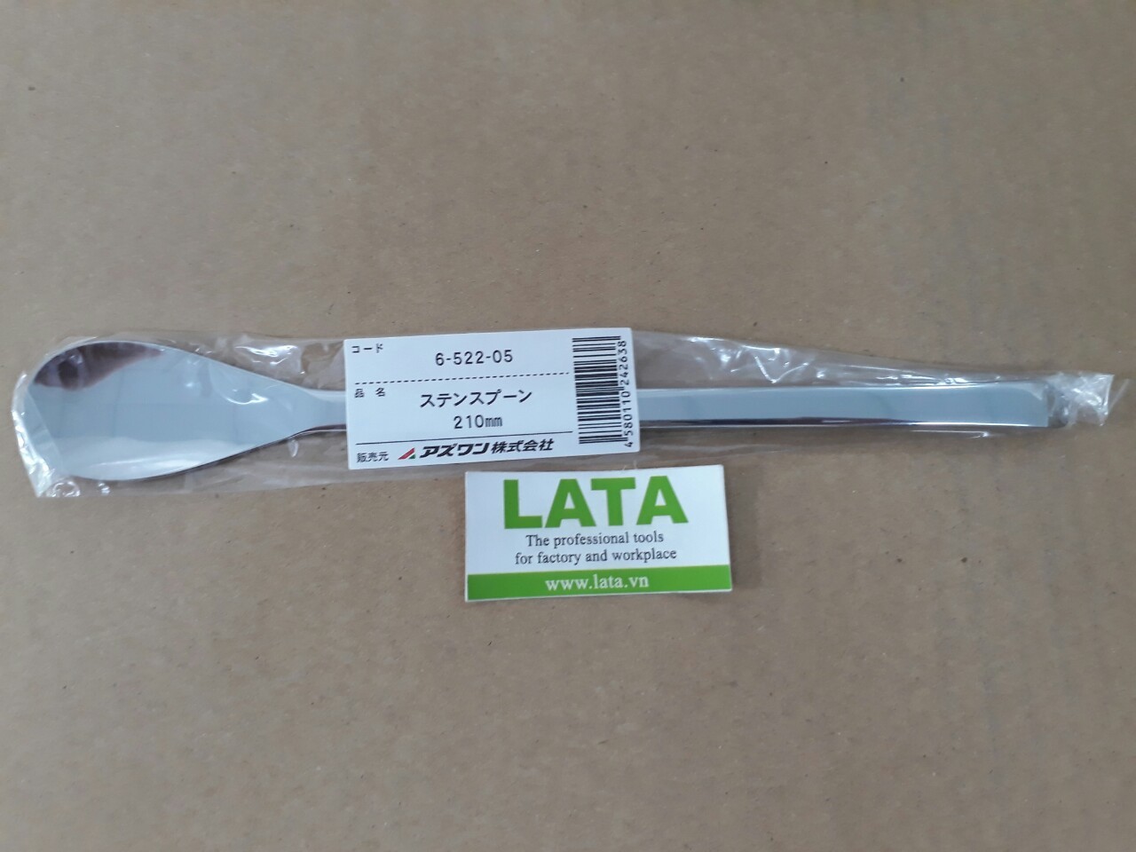 Spoon (stainless steel) Dụng cụ lấy mẫu 210mm - Vijalab