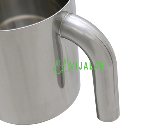 Ca inox Dripping Prevention Stainless Steel Sanitary Beaker 3L　BK-SMA-DP-3