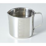 Ca inox Stainless Steel Beaker with Spout 0.5L 92X90　TSH634M