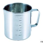 Ca inox Stainless Steel Beaker with Spout 1.0L 110X108　TSH635M